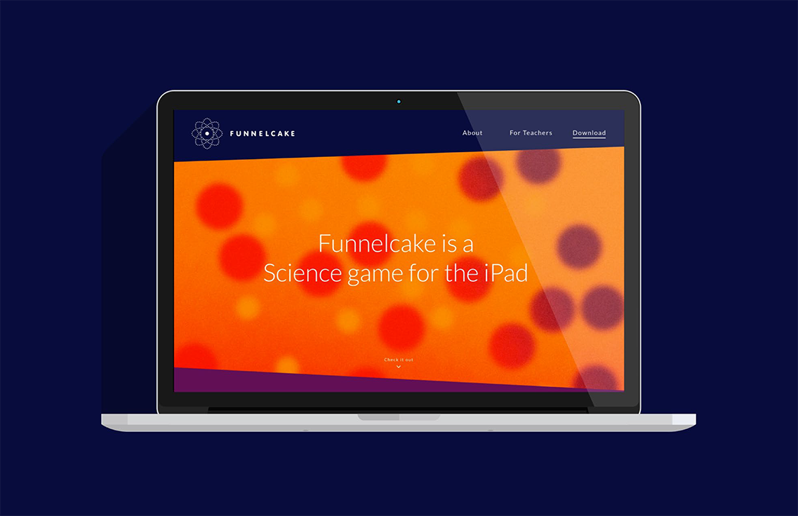 funnelcake is a game for the ipad that enco