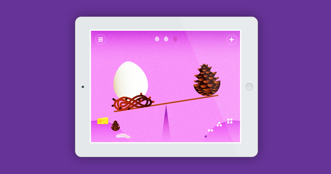 funnelcake is a game for the ipad that enco
